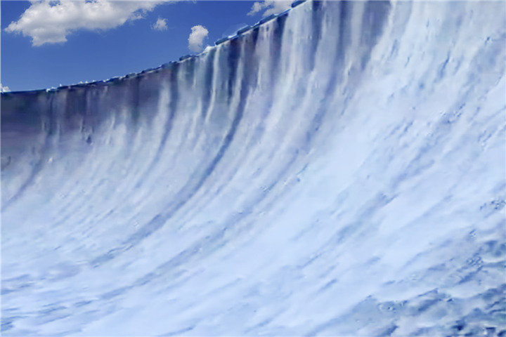 Internet celebrity version of anti gravity waterfall