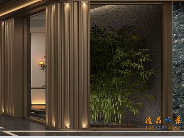 Advantages of water curtain wall landscape manufacturers