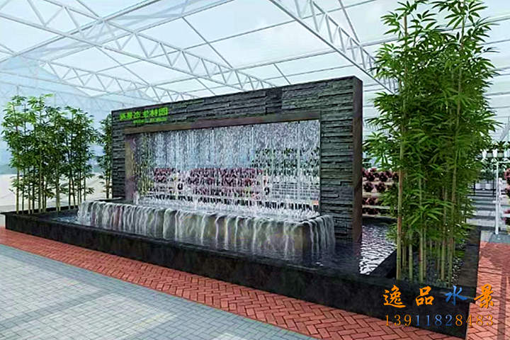 Stone Water Waterfall Fountain Landscape Wall Design | Customized Water Waterfall Wall Manufacturer