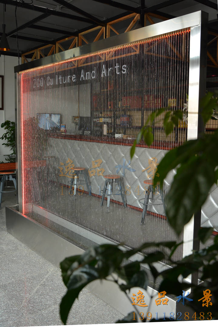 Design and production of hotel cable water curtain | Water curtain equipment