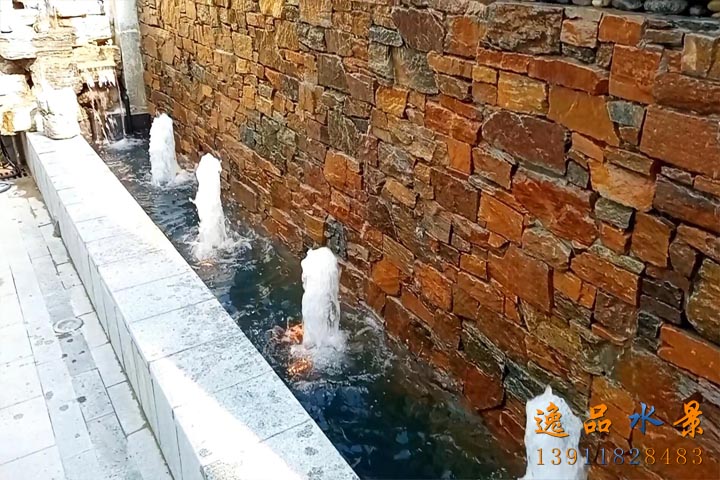 Villa Garden Water Curtain Fountain